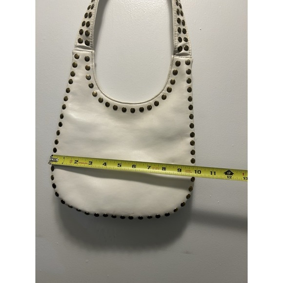 Fashion Express Original White Studded Bag RARE - Picture 6 of 6